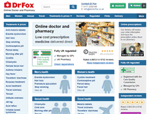 Tablet Screenshot of doctorfox.co.uk